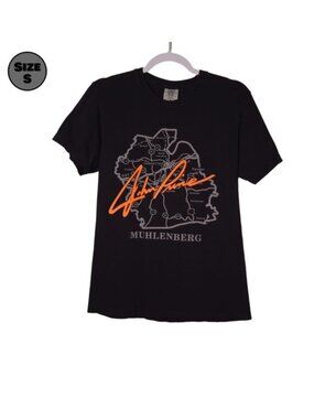 John Prine Muhlenberg USED Shirt (S, Black, Folk, Americana, Paradise, Reprint)